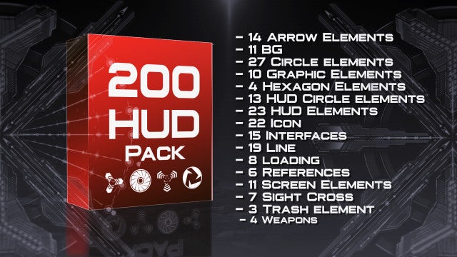 HUD Modern Pack: After Effects Templates