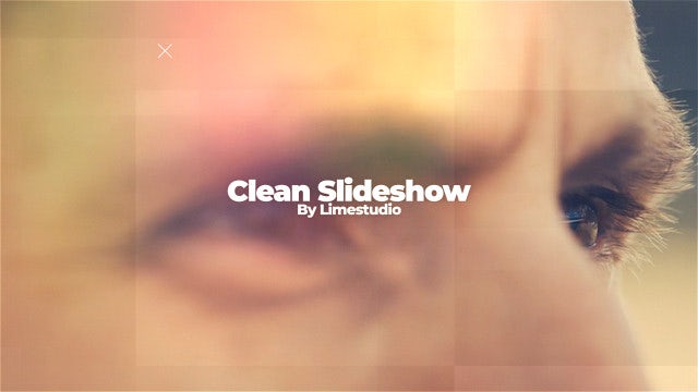 Clean Slideshow: Premiere Pro Templates