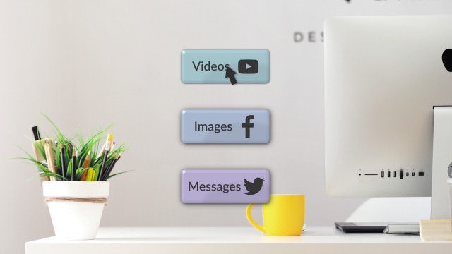 Buttons Logo Reveal: After Effects Templates
