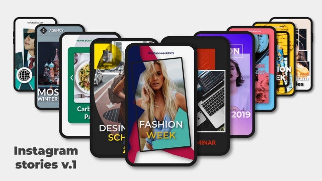 Instagram Stories V.1: After Effects Templates