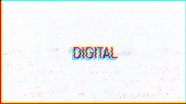 Glitch: After Effects Templates