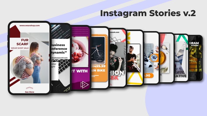 Instagram Stories V 3 After Effects Templates Motion Array