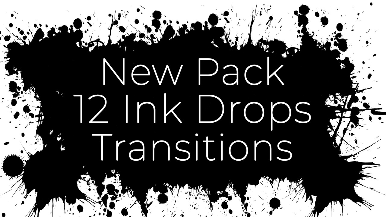 ink drop transition final cut pro free