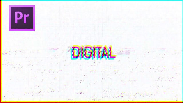 Glitch: Motion Graphics Templates