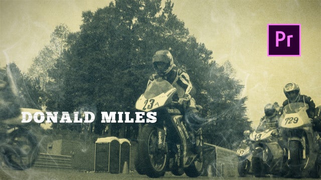Vintage Old School Promo: Premiere Pro Templates