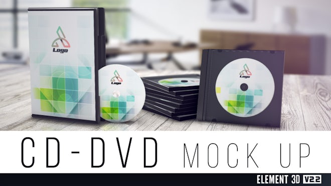 CD-DVD Mock Up - After Effects Templates