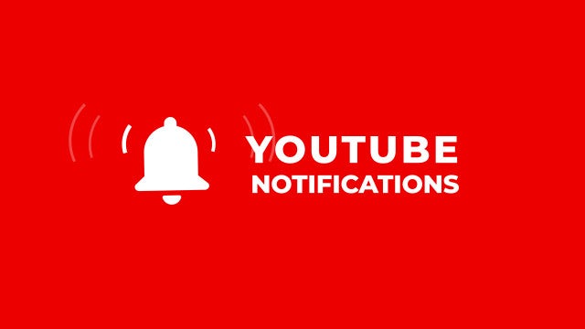 Youtube Notifications: Premiere Pro Templates