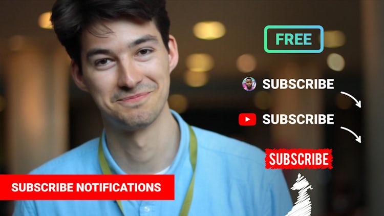 After Effect Subscribe Template Free