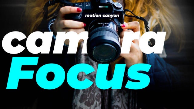 Camera Focus Presets: After Effects Presets