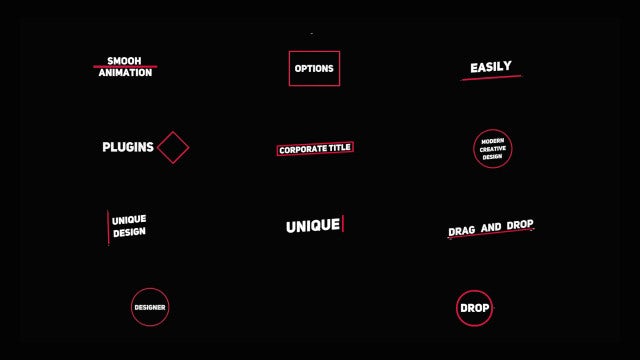 Dynamic Title: Motion Graphics Templates