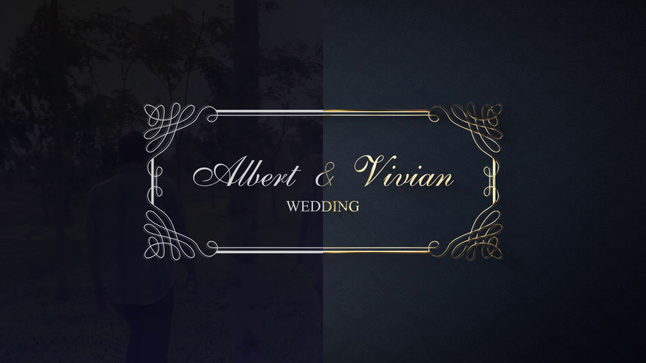 after effect wedding title template free download