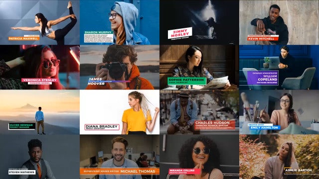 Creative Lower Thirds v.2: After Effects Templates