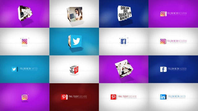 Clean Dynamic Cube Logo Reveals: After Effects Templates