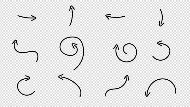 12 Arrows Animation Pack: Motion Graphics Templates