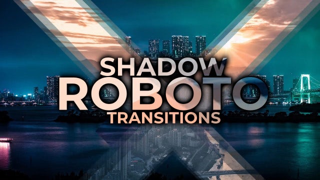 Shadow Roboto Transitions: Premiere Pro Presets
