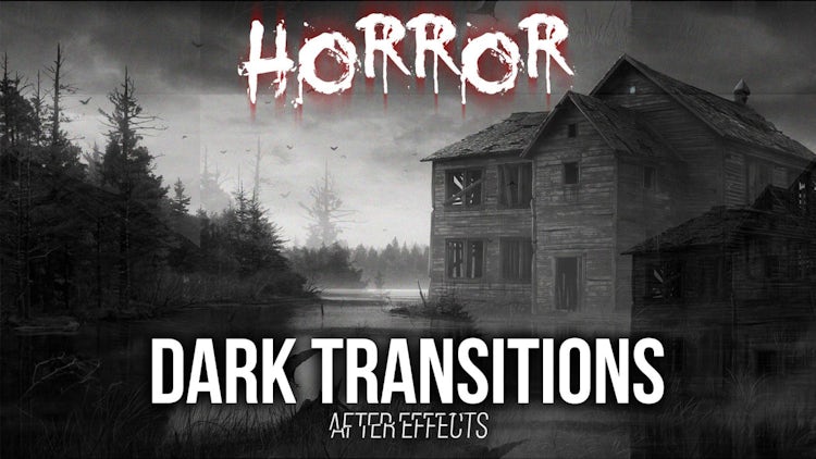 Dark Transitions - After Effects Presets | Motion Array