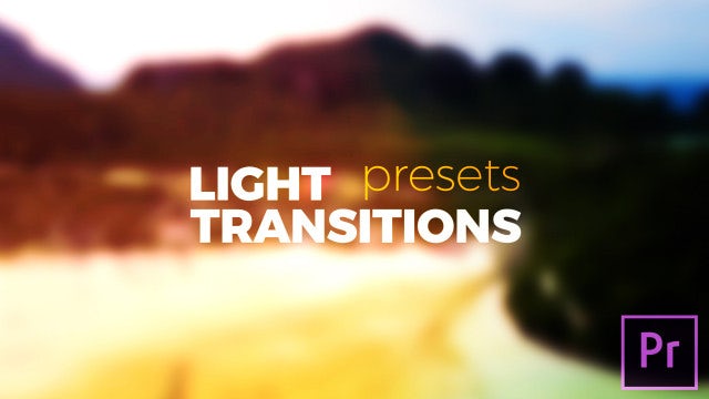 Light Transitions Presets V.6: Premiere Pro Presets
