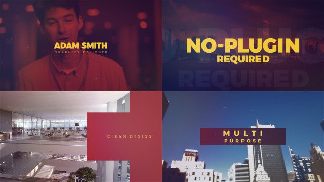 Business Slideshow: After Effects Templates