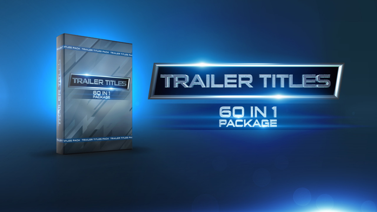 after effect trailer template free download