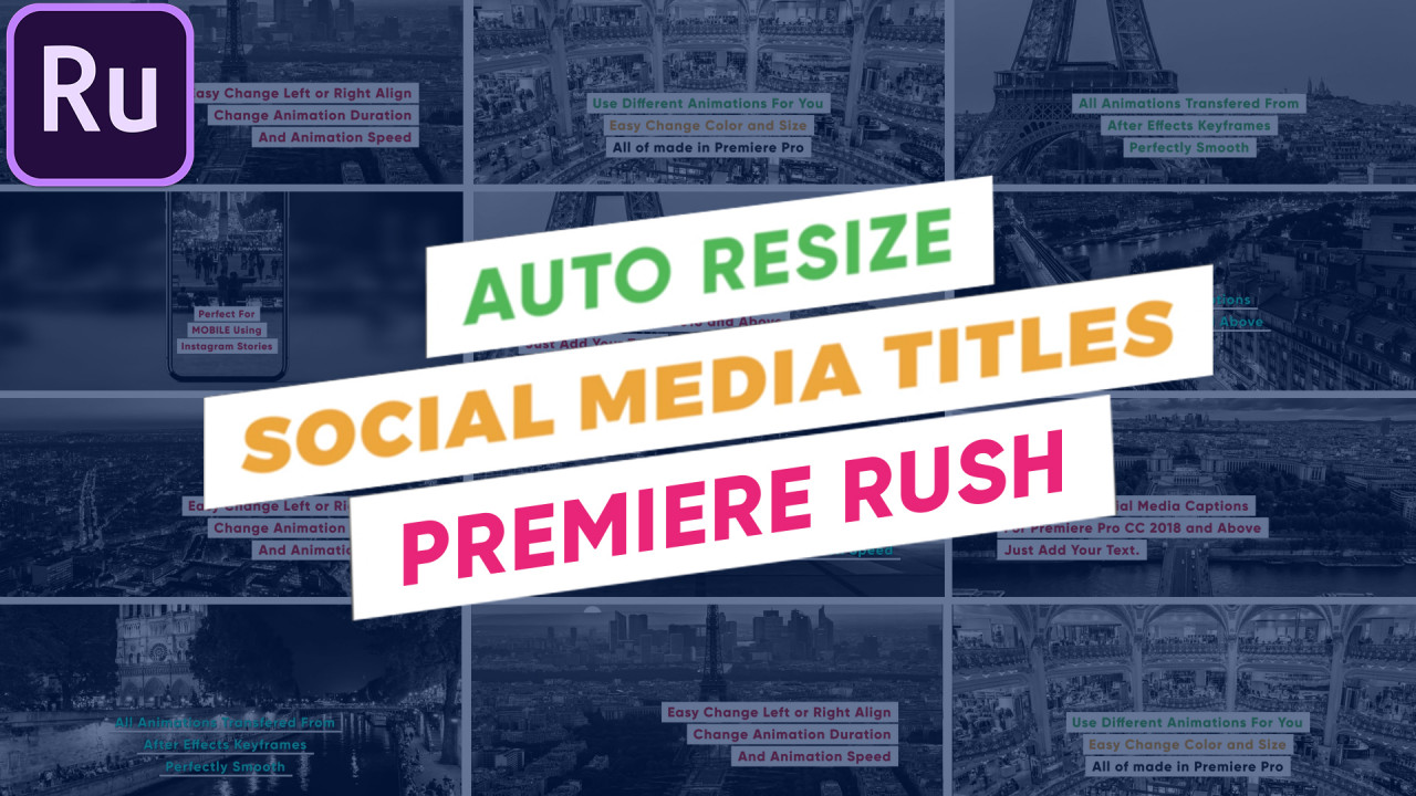 free premiere rush templates