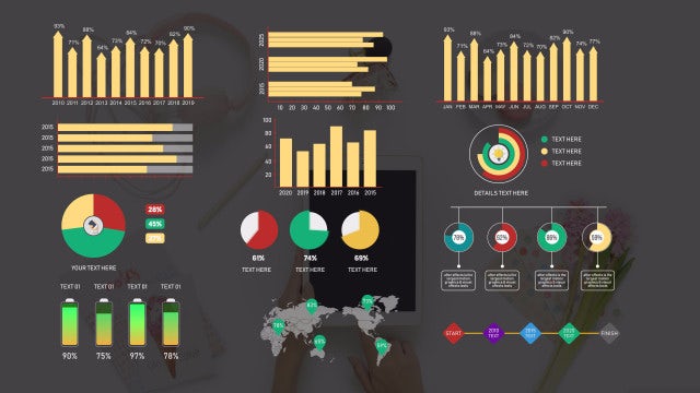 infographic presentation after effects templates free infographic template after effects