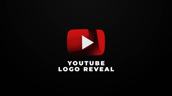 Youtube Logo Reveal After Effects Templates Motion Array