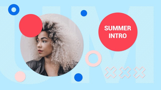 Summer Intro: After Effects Templates