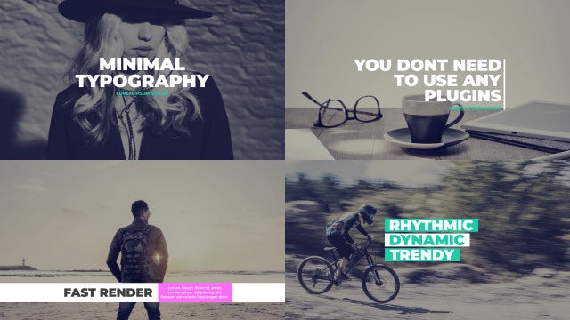 Minimal & Elegant Typography: After Effects Templates