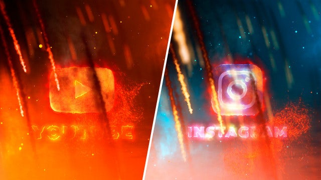 Create Logo Fire: After Effects Templates