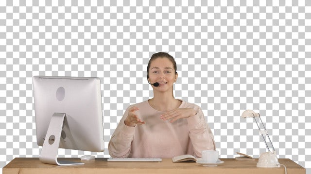 Customer Service Call: Stock Video