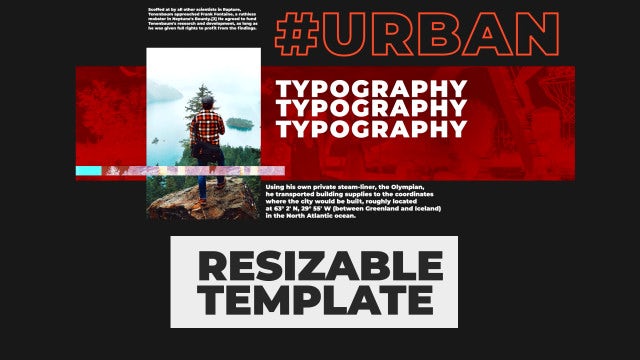 Urban Fashion Adaptive Opener: After Effects Templates