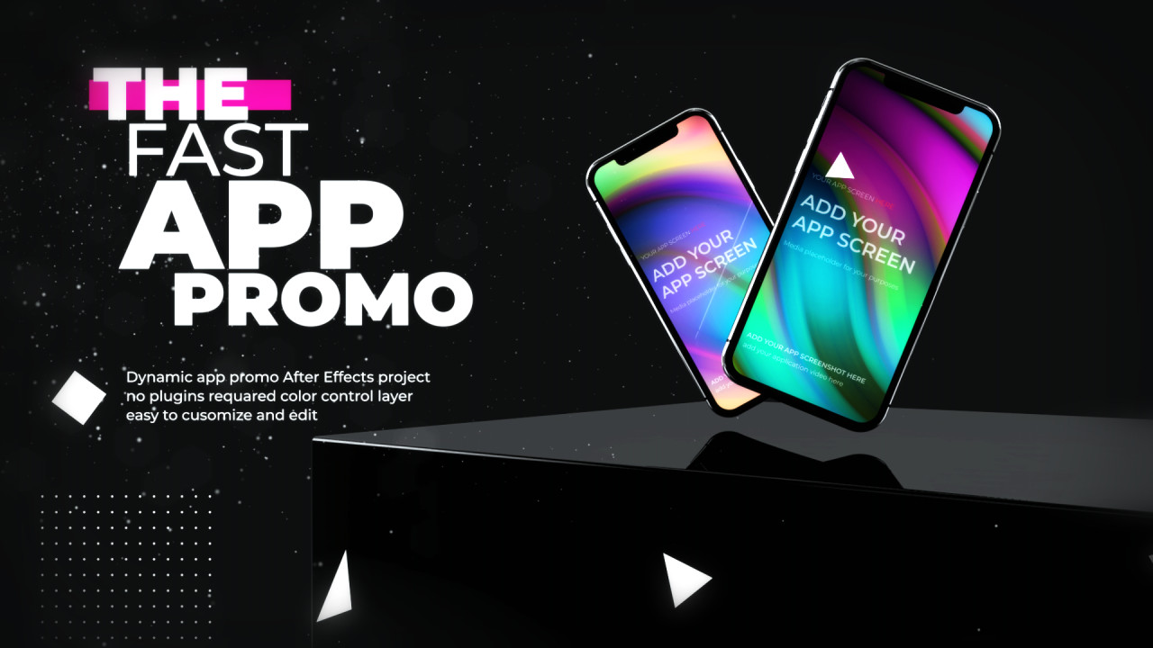 android mobile app promotion after effects templates free download