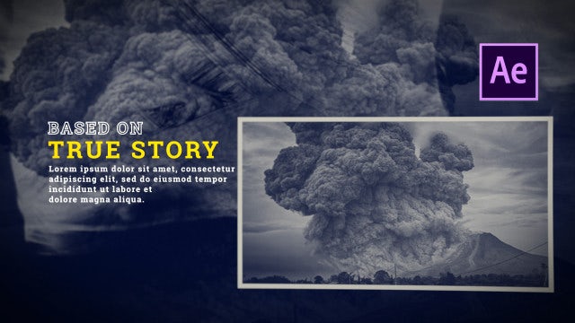 STORM | History Memories Slideshow: After Effects Templates