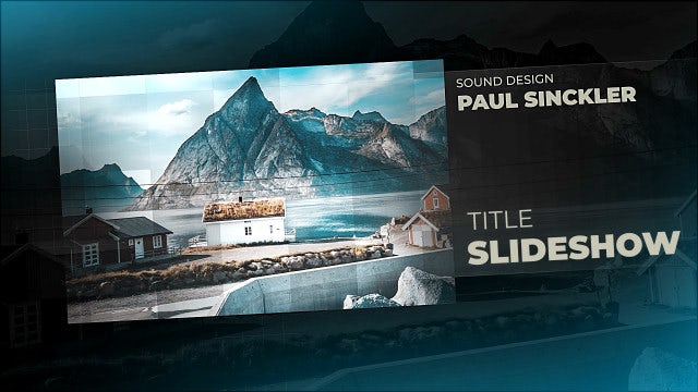 Slideshow Title: After Effects Templates