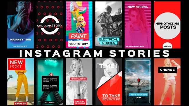 Instagram Stories: Premiere Pro Templates
