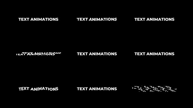 text animation preset premiere pro