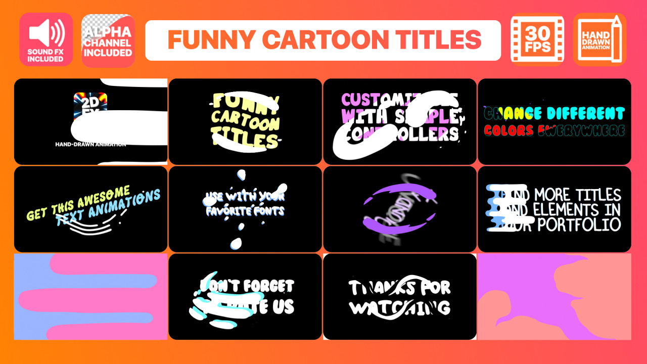 Cartoon titles. Cartoon title. Cartoon titles list.