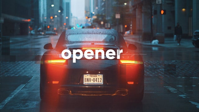 Modern Intro - Photo Opener: Premiere Pro Templates