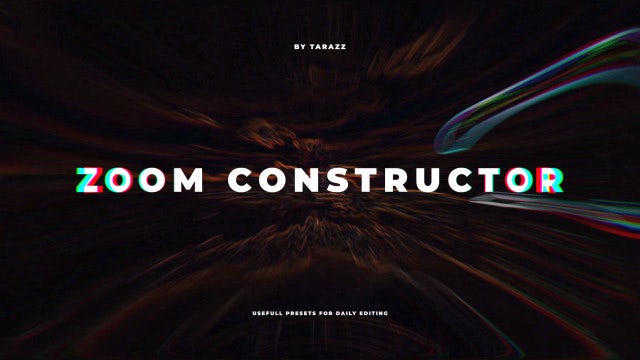 Zoom Constructor: Premiere Pro Presets