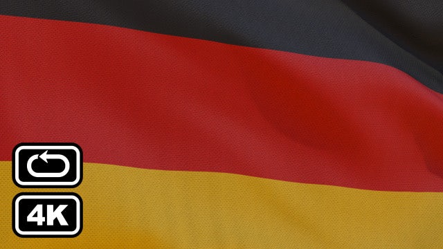 Germany Flag: Stock Motion Graphics