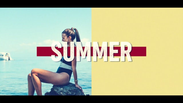 Summer Logo: After Effects Templates