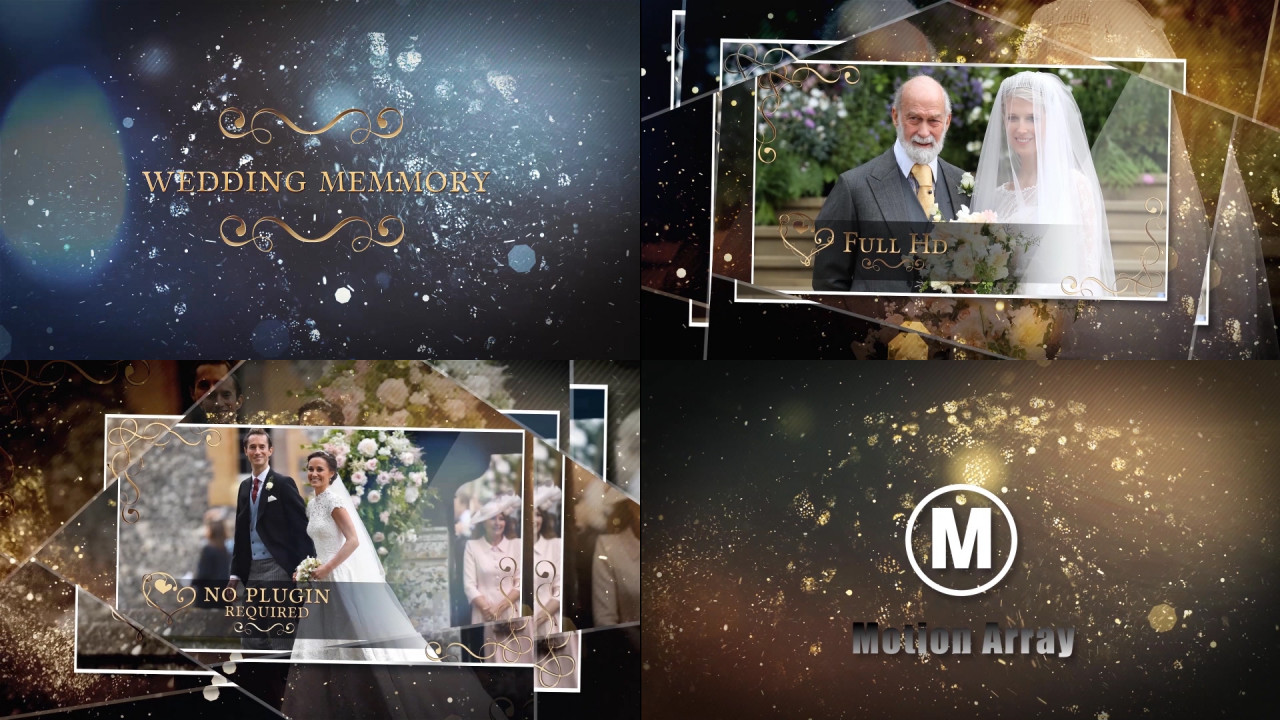 Wedding Slideshow - After Effects Templates | Motion Array