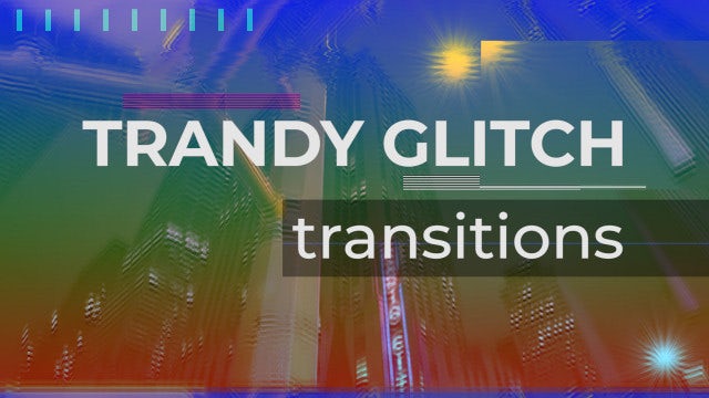 Trendy Glitch Transitions: Premiere Pro Presets