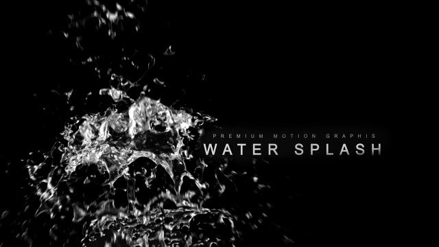 Splashing Waters: Stock Motion Graphics
