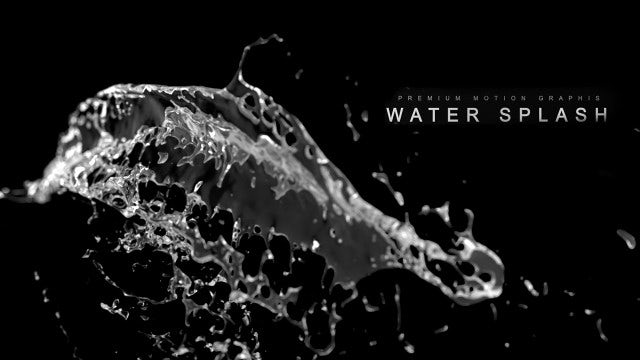 Water In Slow-Motion: Stock Motion Graphics