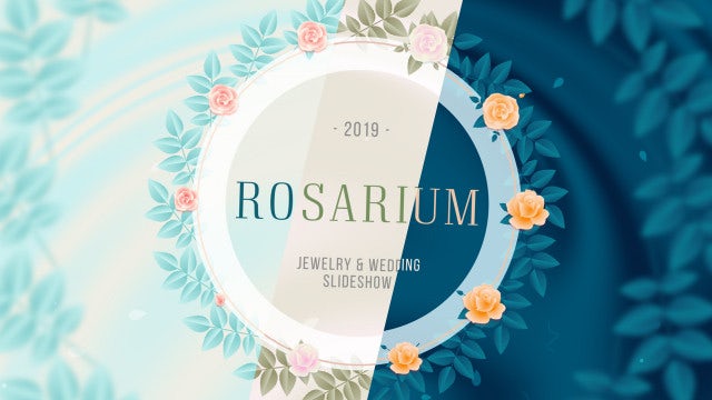 Rosarium Slideshow: After Effects Templates