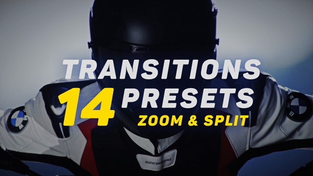 Transitions V.4: Premiere Pro Presets