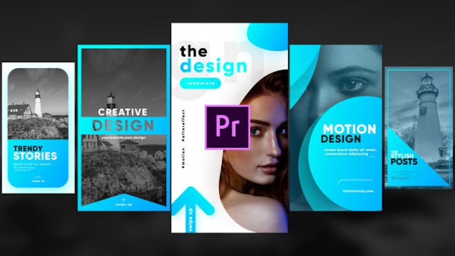 Unique Instagram Stories Motion Graphics Templates