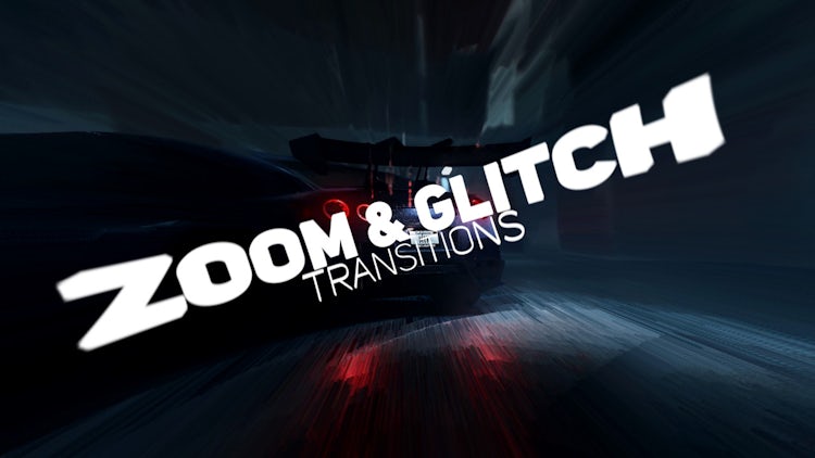 Zoom Glitch Transitions - Premiere Pro Presets | Motion Array