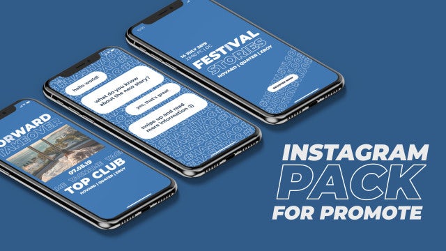 Instagram Stories Promo Pack: After Effects Templates